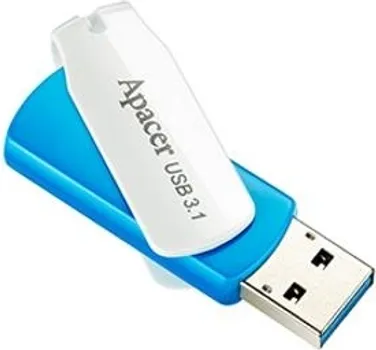 APACER 64GB AH357 USB 3.1 FLASH PLAVI 64GB AH357 USB 3.1 FLASH PLAVI (1 / 3)