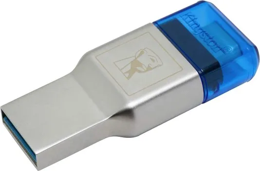 KINGSTON MOBILELITE DUO 3C CARD READER, MICROSD/SDHC/SDXC, USB TYPE-A/USB TYPE-C PORT (1 / 3)