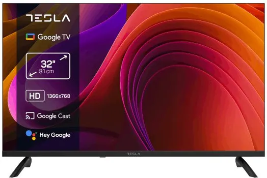 TESLA TV 32E655BHS HD GOOGLE POWERED BY GOOGLE TV 2X10W BOX SPEAKERS (1 / 12)