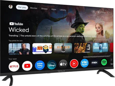 TESLA TV 32E655BHS HD GOOGLE POWERED BY GOOGLE TV 2X10W BOX SPEAKERS (6 / 12)