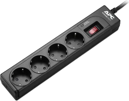 APC P43B-RS ESSENTIAL SURGEARREST, 4 SCHUKO, 230V 10A, 1M (1 / 1)