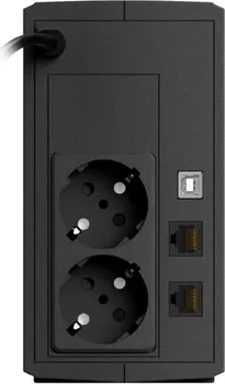 NJOY KEEN 600 USB 360W UPS (UPLI-LI060KU-CG01B) KEEN UPLI-LI060KU-CG01B, KAPACITET: 600VA / 360W (3 / 3)