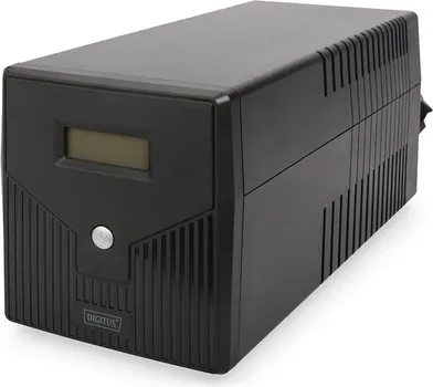 DIGITUS LINE-INTERACTIVE UPS, 600VA/360W 12V/7AH X LINE-INTERACTIVE UPS, 600VA/360W 12V/7AH X1 BATTERY,2X CEE 7/7 OUTLET,RJ...