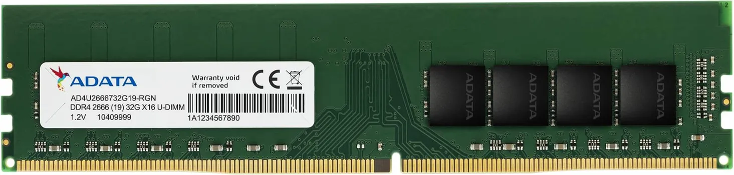 ADATA DIMM DDR4 4GB / 2666MHz AD4U26664G19-SGN (1 / 2)