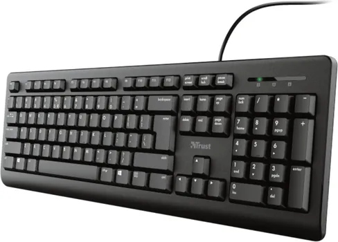 TRUST PRIMO 23880 FULL-SIZE KEYBOARD WITH SILENT KEYS AND SPILL-RESISTANT DESIGN (5 / 6)