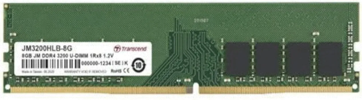 TRANSCEND DIMM DDR4 8GB / 3200MHz JM3200HLB-8G (6 / 7)
