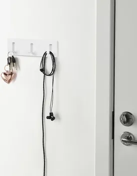 IKEA GALTBOX SAMOLJEPLJIVI ZIDNI VJEŠAONIK S 3 ZAKAČKE, BIJELA (2 / 7)