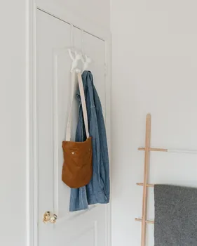 IKEA BUDDY VJEŠAONIK ZA VRATA SA 2 KUKE, BIJELA (5 / 8)