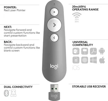 LOGITECH R500 WIRELESS PRESENTER (13 / 14)