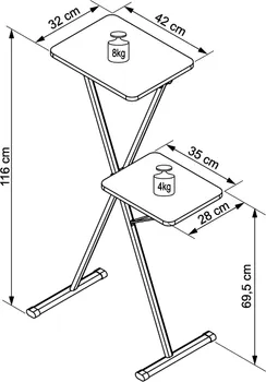 VEGA AVX 12B STALAK ZA PROJEKTOR (1 / 4)
