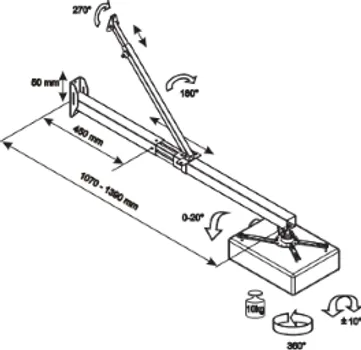 VEGA WMC 39-140 ZIDNI NOSAČ ZA PROJEKTOR VEGA WMC 39-140, DO 11KG (1 / 3)