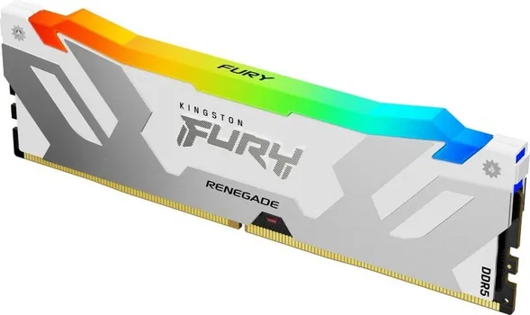 KINGSTON DIMM DDR5 32GB (2x16) 6400MT/S KF564C32RWAK2-32 FURY RENEGADE RGB WHITE (1 / 1)