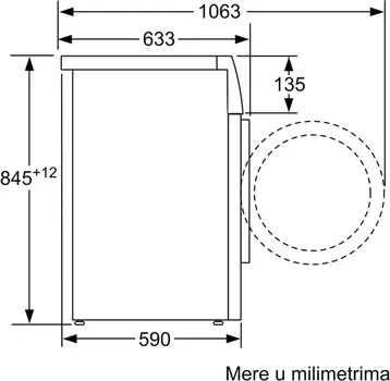 BOSCH WAN24293BY SERIJA 4,, PUNJENJE SPREDA, 8 KG, 1200 OBRTAJA (10 / 12)