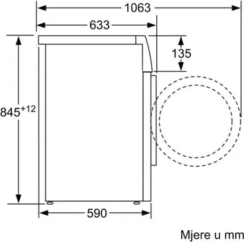 BOSCH WAN24293BY SERIJA 4,, PUNJENJE SPREDA, 8 KG, 1200 OBRTAJA (10 / 10)
