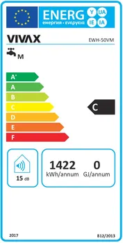 VIVAX EWH-50VM ELEKTRIČNI BOJLER 50 L / 1.5KW (11 / 12)