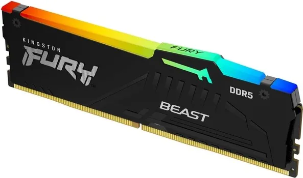 KINGSTON DIMM DDR5 8GB / 5600MT/S KF556C40BBA-8 FURY BEAST RGB (2 / 6)