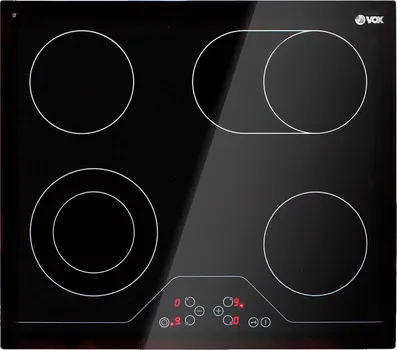 VOX UGRADNA PLOCA EBC 411 DB UGRADNA SENZORSKA STAKLOKERAMIČKA PLOČA, 6 ZONA KUVANJA, SENZORSKA KONTROLA, C (1 / 7)