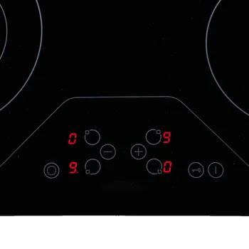 VOX UGRADNA PLOCA EBC 411 DB UGRADNA SENZORSKA STAKLOKERAMIČKA PLOČA, 6 ZONA KUVANJA, SENZORSKA KONTROLA, C (6 / 7)