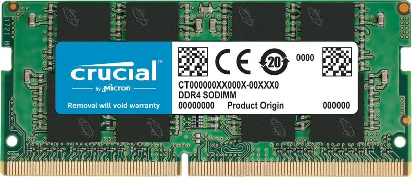 CRUCIAL SO-DIMM DDR4 16GB / 3200MHz CT16G4SFRA32A (1 / 6)