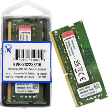 KINGSTON SO-DIMM DDR4 16GB / 3200MHz KVR32S22S8/16 (5 / 5)