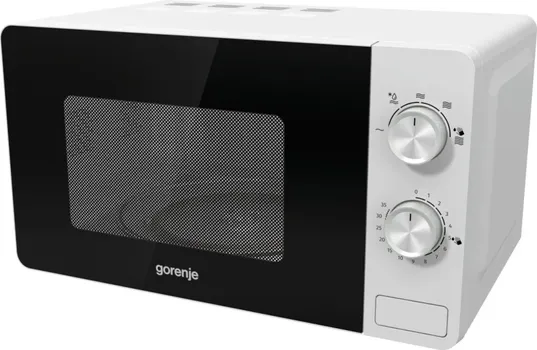 GORENJE MO20E1W ZAPREMINA: 20 L, SNAGA: 800 W, DIMENZIJE: 45.1 × 25.7 × 34.3 CM, BROJ NIVOA (3 / 5)