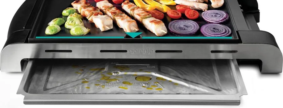 GORENJE TG2514B ROŠTILJ SNAGA GREJAČA: 1.400 W JEDNOSTAVNO PEČENJE NIVOI TEMPERATURE: 5 (7 / 10)