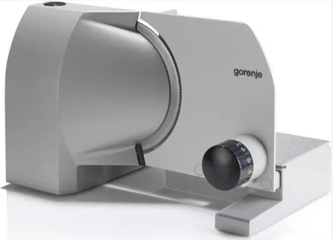 GORENJE R708A MESOREZNICA SNAGA MOTORA: 100 W, DEBLJINA REZA (MM): 0-15, TACNA ZA POSLUŽIVANJE (3 / 12)