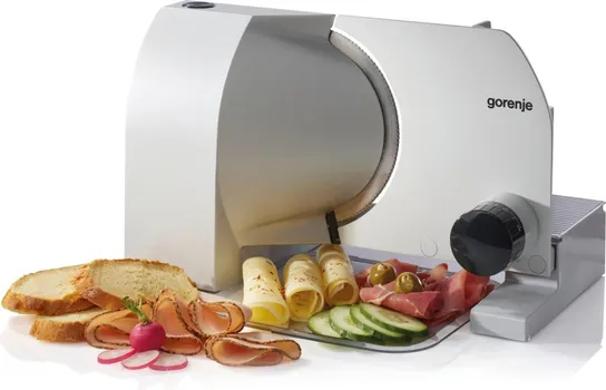GORENJE R708A MESOREZNICA SNAGA MOTORA: 100 W, DEBLJINA REZA (MM): 0-15, TACNA ZA POSLUŽIVANJE (4 / 12)