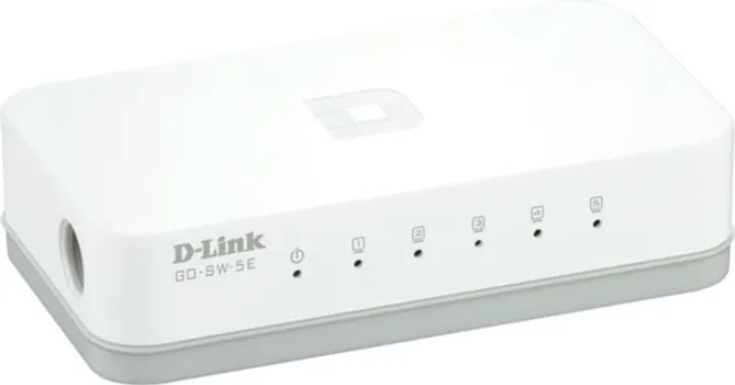 D-LINK GO-SW-5E SWITCH 5-PORT 10/100M DESKTOP (1 / 9)