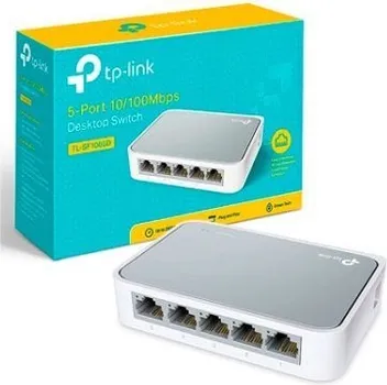 TP-LINK TL-SF1005D TL-SF1005D (100MBPS, 5×LAN, AUTO MDI/MDI-X, FULL DUPLEX, FLOW CONTROL, UNMANAGE (1 / 1)