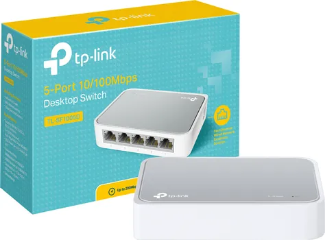 TP-LINK TL-SF1005D 5-PORT 10/100MBPS DESKTOP SWITCH, TL-SF1005D (1 / 19)
