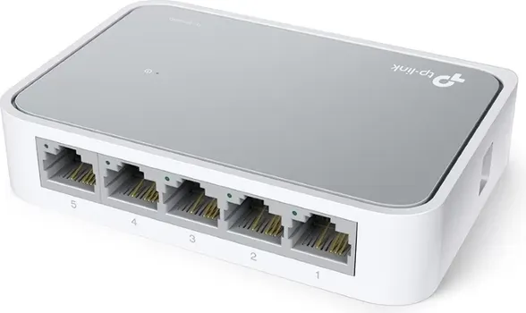 TP-LINK TL-SF1005D 5-PORT 10/100MBPS DESKTOP SWITCH, TL-SF1005D (5 / 30)