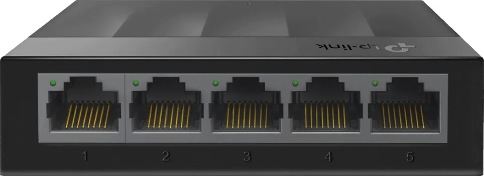 TP-LINK LS1005G LS1005G LITEWAVE 5-PORT GIGABIT DESKTOP SWITCH, 5 GIGABIT RJ45 PORTS, DE (1 / 8)