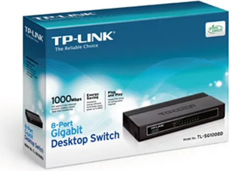 TP-LINK TL-SG1008D TL-SG1008D 8 PORT SWITCH (20 / 23)
