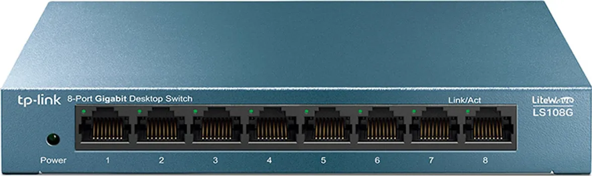 TP-LINK LS108G 8-PORT GIGABIT DESKTOP SWITCH (1 / 5)