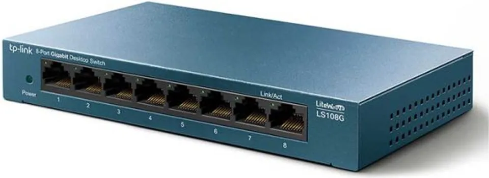 TP-LINK LS108G 8-PORT GIGABIT DESKTOP SWITCH (2 / 5)