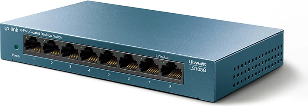 TP-LINK LS108G 8-PORT GIGABIT DESKTOP SWITCH (3 / 5)