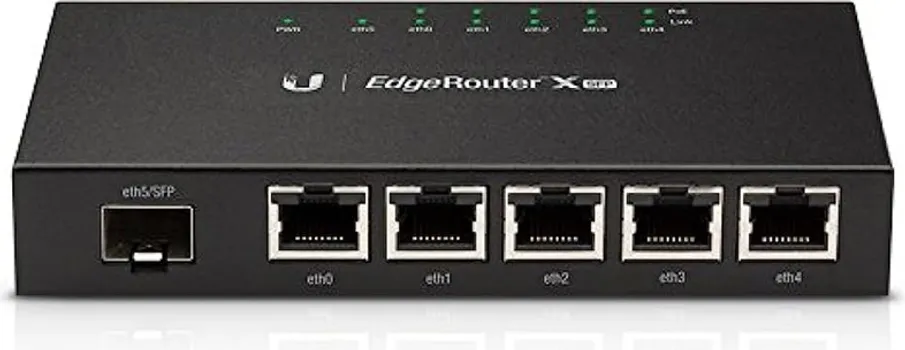 UBIQUITI ISP EDGEROUTER X, 6-PORT, POE, SFP, EU, 5*GIGABIT RJ45,1*GIGABIT SFP, PASSIVE POE (2 / 3)