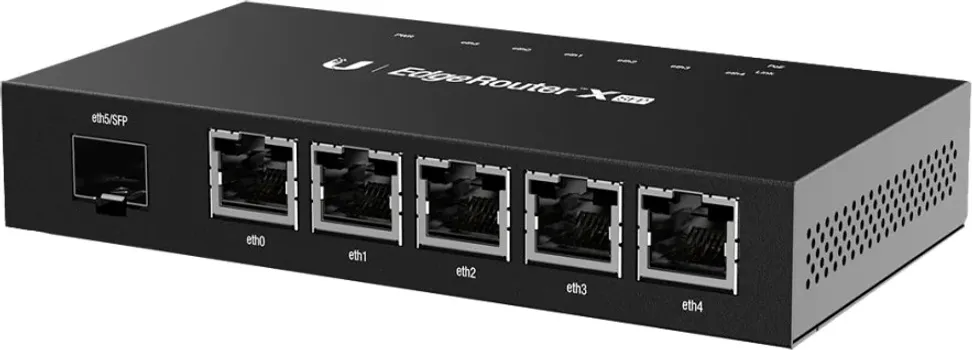 UBIQUITI ISP EDGEROUTER X, 6-PORT, POE, SFP, EU, 5*GIGABIT RJ45,1*GIGABIT SFP, PASSIVE POE (3 / 3)