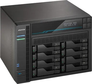 ASUSTOR NAS STORAGE SERVER LOCKERSTOR 8 AS6508T NAS STORAGE SERVER LOCKERSTOR 8 AS6508T (1 / 8)