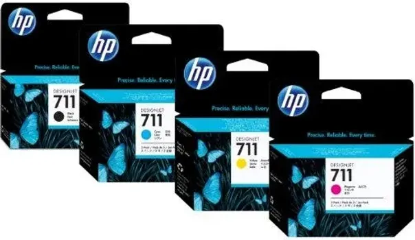 HP SUPPLIES CZ130A NO.711 29ML CYAN DESIGNJET INK CARTRIDGE [CZ130A] ZA PLOTERE T120/ T520 (1 / 2)