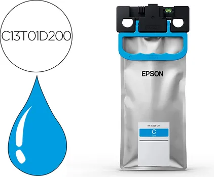 EPSON C13T01D200 INK JET BR.T01D2, (CYAN XXL), 20.000 STR. - ZA WF-C529RDTW / WF-C579RDTWF (2 / 2)