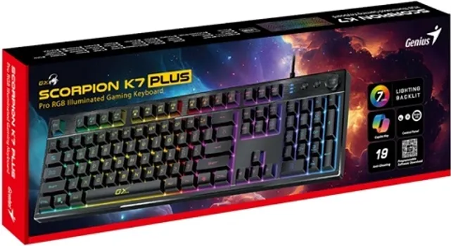 GENIUS SCORPION K7 PLUS GAMING USB (3 / 4)