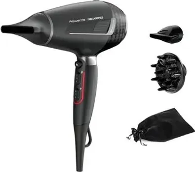 ROWENTA FEN ZA KOSU CV888LF0 SA SNAŽNIM 2200 W AC MOTOROM, SUŠILO ZA KOSU X KARL LAGERFELD K/PRO STYLIST PRUŽA BRZO SUŠENJE I UČINKOVITO OBLIKOVANJE (1 / 1)
