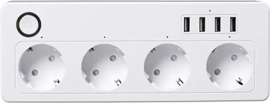 MOYE PRODUŽNI KABAL V2 4 EU PLUGS + 4 USB PLUGS 3680W 16A (1 / 1)