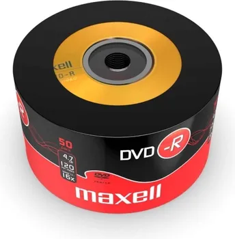 MAXELL DVD-R 4.7 GB 50/1 PACK, CELOFAN DVD-R 4.7 GB 50/1 PACK, CELOFAN (1 / 1)
