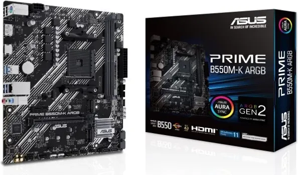 ASUS PRIME B550M-K ARGB PRIME B550M-K ARGB (1 / 8)