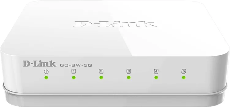 D-LINK SWITCH GO-SW-5G/E 5-PORT 10/100/1000MBPS COPPER GIGABIT ETHERNET SWITCH GO-SW-5G/E 5-PORT 10/100/1000MBPS COPPER GIGABIT ETHERNET (2 / 10)
