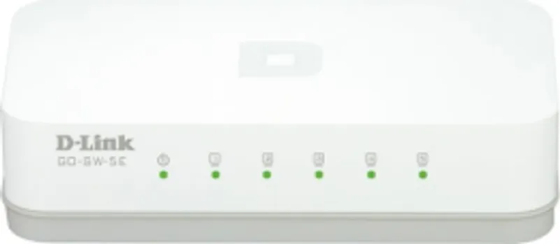 D-LINK SWITCH GO-SW-5G/E 5-PORT 10/100/1000MBPS COPPER GIGABIT ETHERNET SWITCH GO-SW-5G/E 5-PORT 10/100/1000MBPS COPPER GIGABIT ETHERNET (6 / 10)