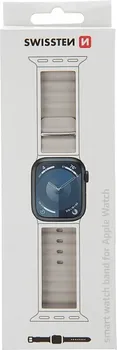 SWISSTEN APPLE WATCH SILICONE BAND MARINE STRAPS 42-49MM (STONE GREY) 130941 SWISSTEN APPLE WATCH SILICONE BAND MARINE STRAPS 42-49MM (STONE GREY) - SILIKONSKA NARUKVICA ZA APPLE WATCH (3 / 3)